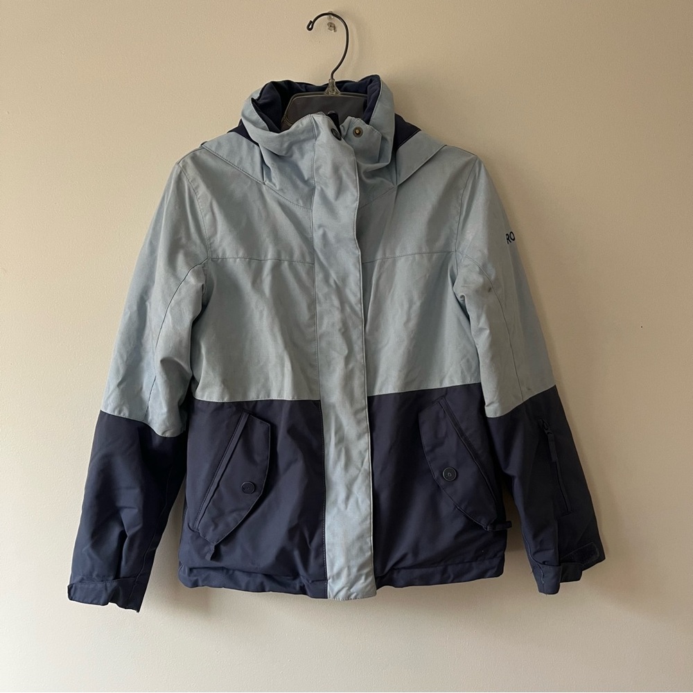 Girls ROXY Ski Jacket 8 Small Blue